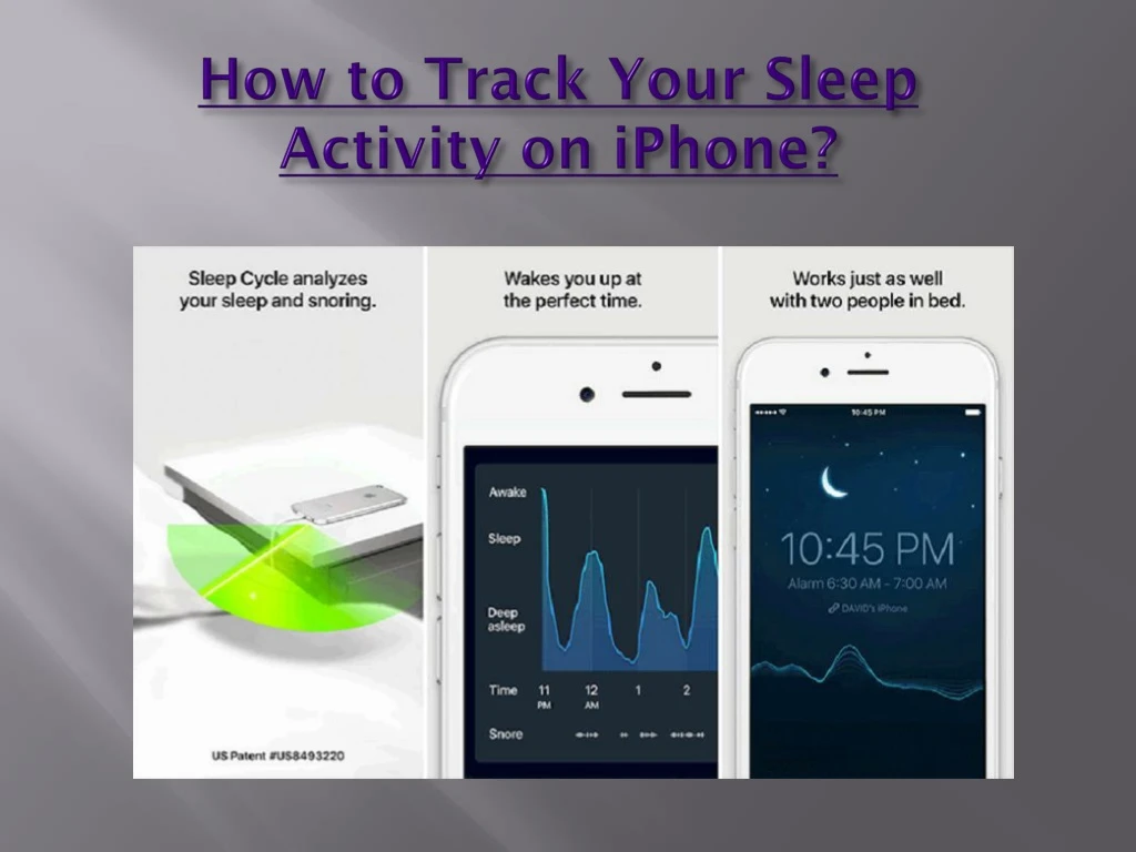 how to track your sleep activity on iphone
