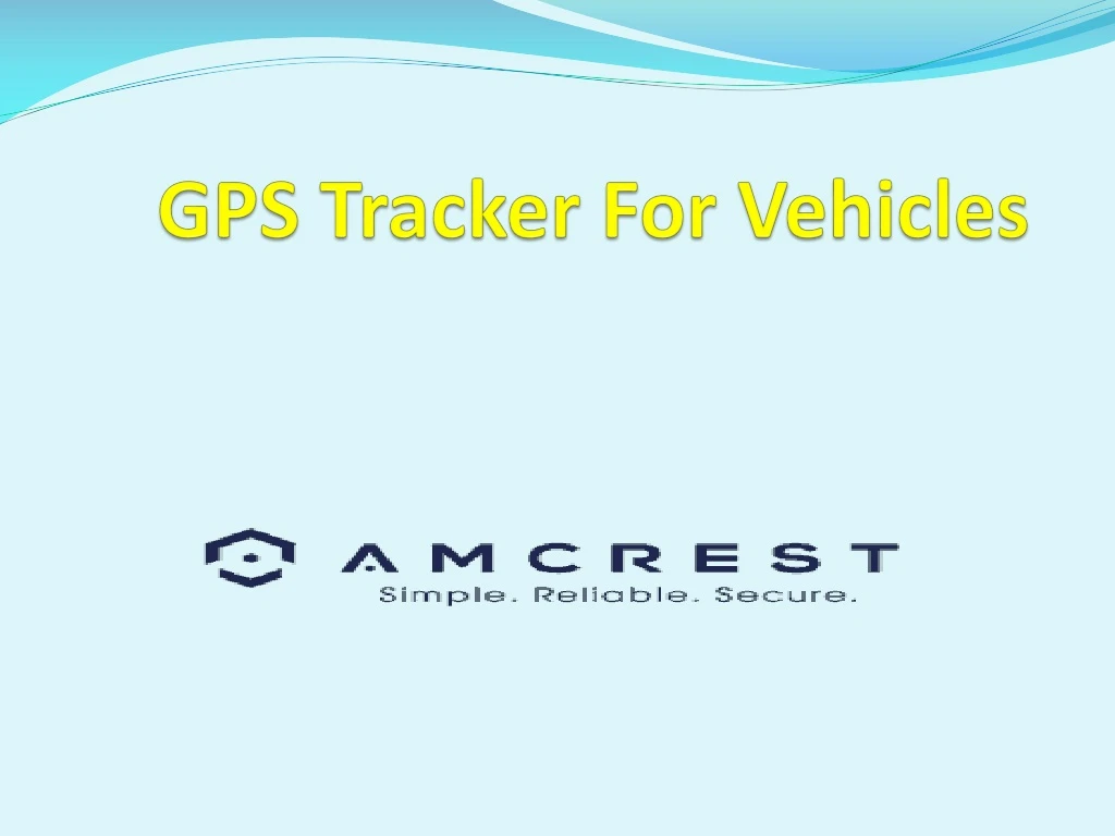 gps tracker for vehicles