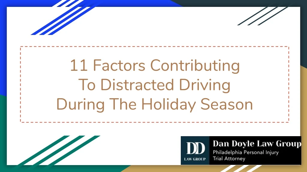 11 factors contributing to distracted driving