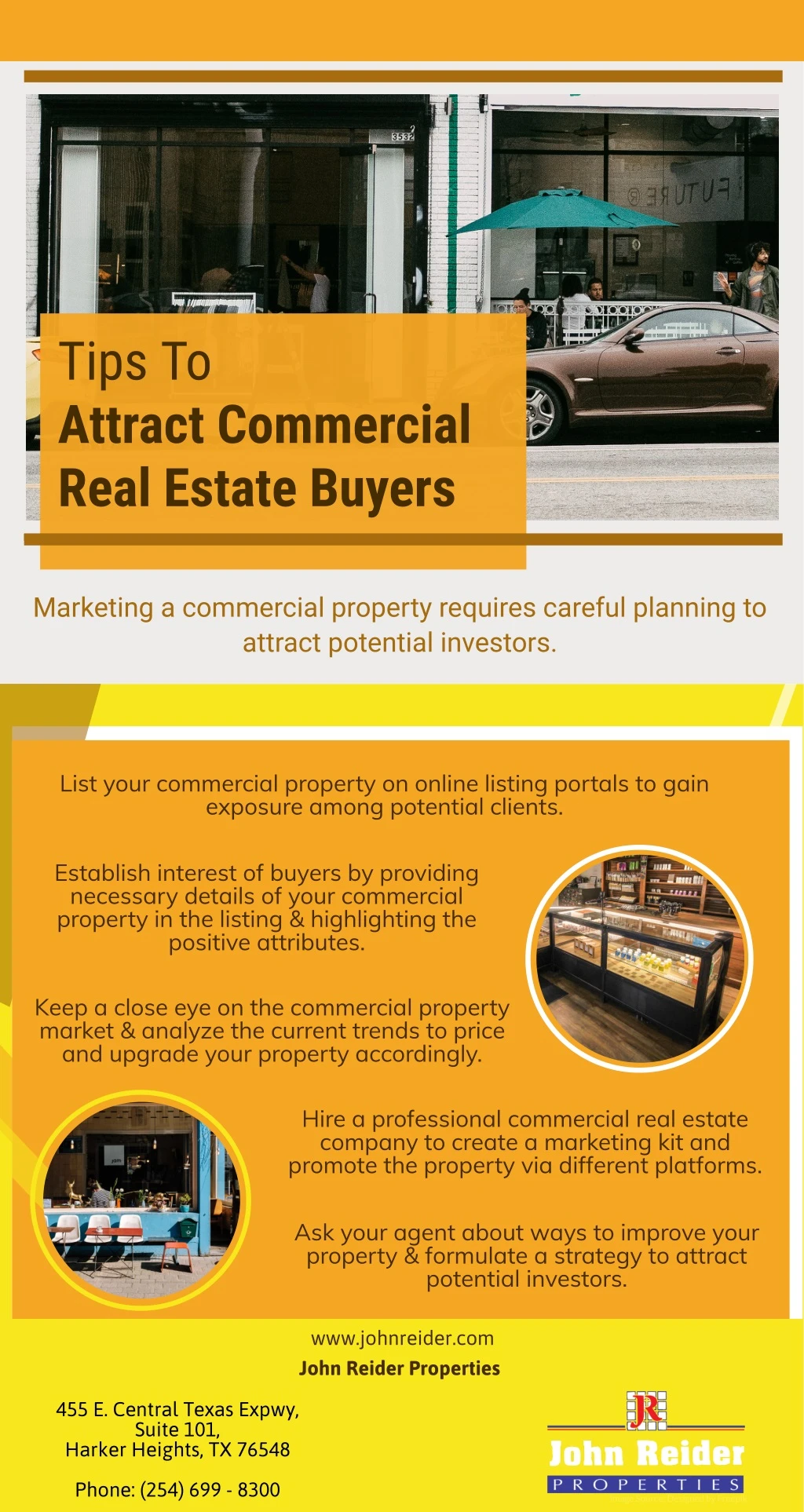 tips to attract commercial real estate buyers