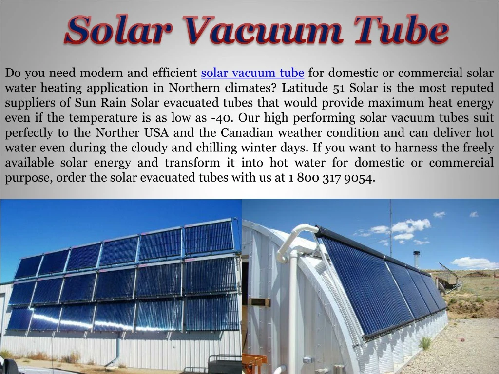 do you need modern and efficient solar vacuum