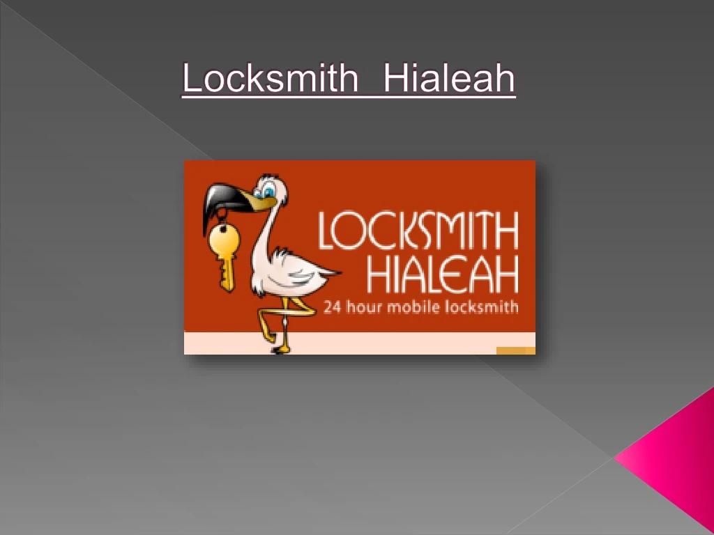 locksmith h ialeah