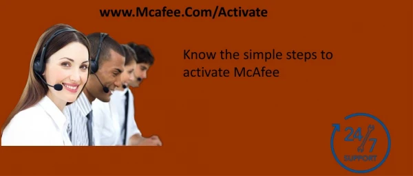 Know the simple steps to activate McAfee from www.Mcafee.Com/Activate