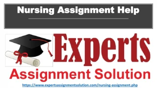 Nursing Assignment Help - slide 1