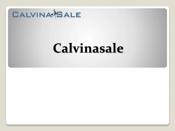 Buy a cozy and comfy range of lingerie and sportswear on Calvinasale