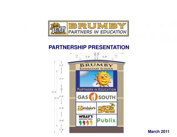 BUILD YOUR BUSINESS PARTNERSHIP WITH BRUMBY