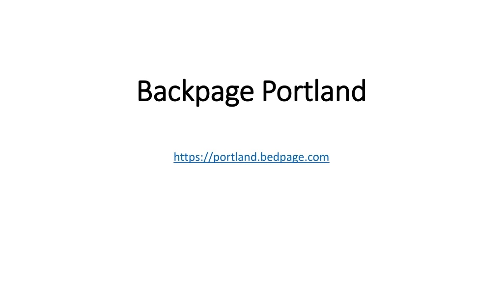 backpage backpage portland