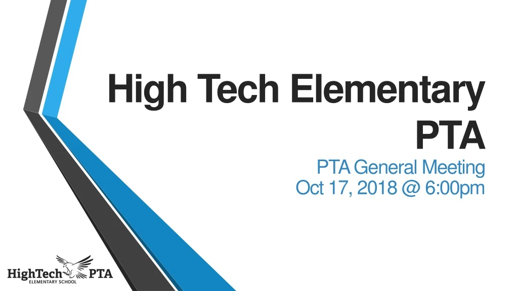 high tech elementary pta