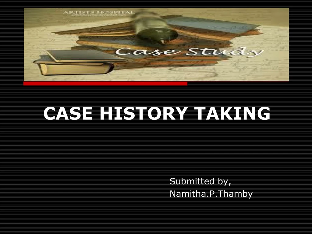 history taking case studies