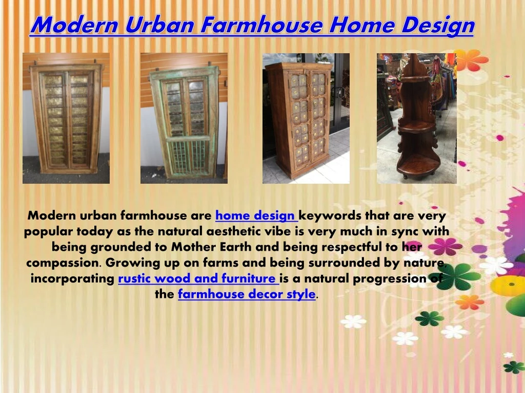 modern urban farmhouse home design