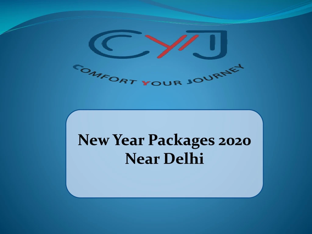 new year packages 2020 near delhi