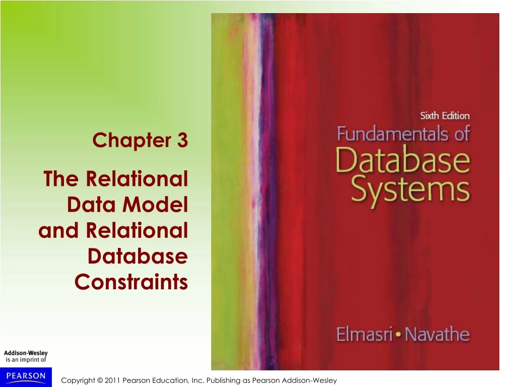 chapter 3 the relational data model