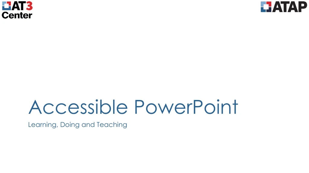 accessible powerpoint