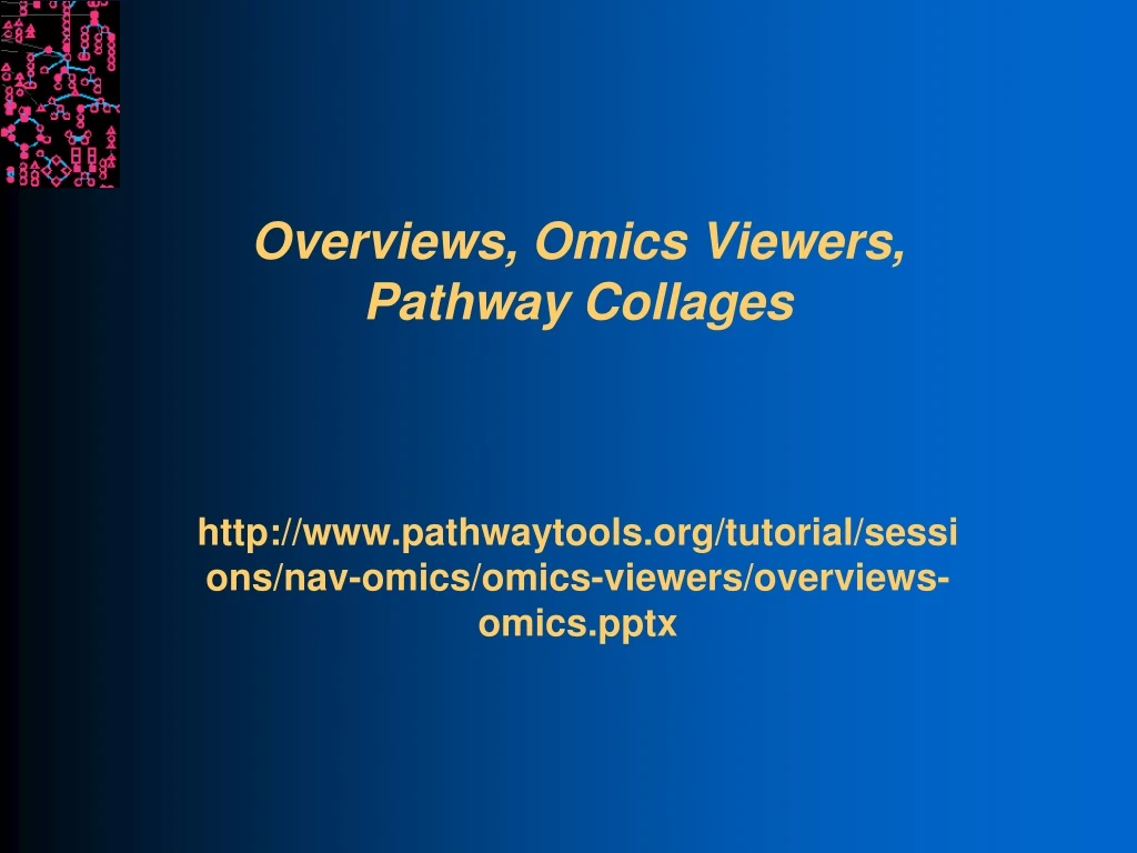 overviews omics viewers pathway collages