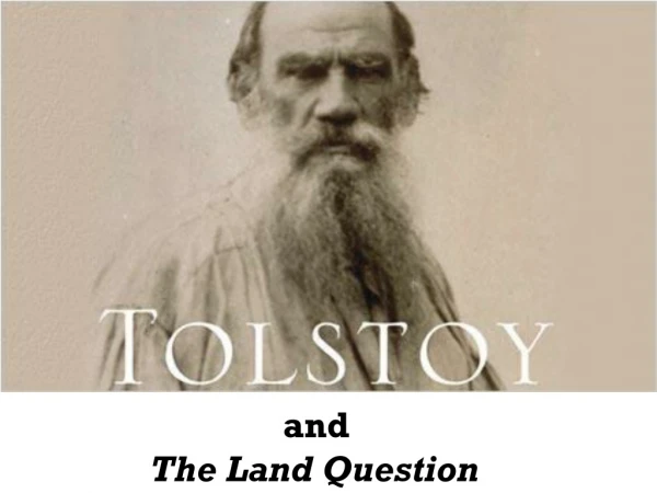and The Land Question