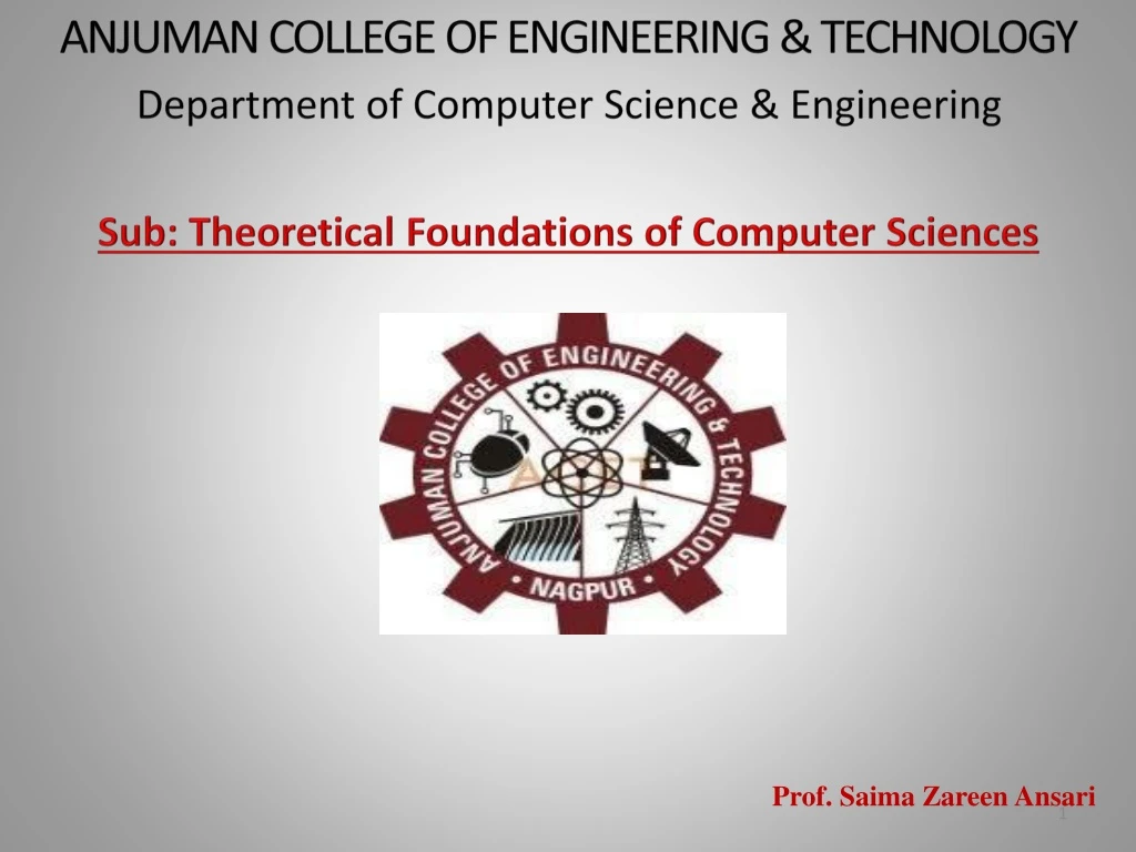 anjuman college of engineering technology
