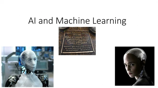 AI and Machine Learning