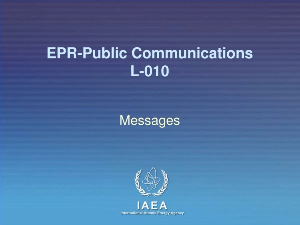 EPR-Public Communications L-010