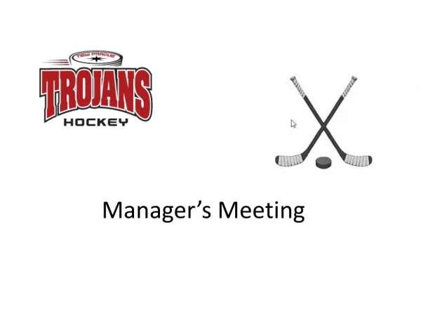 Manager’s Meeting