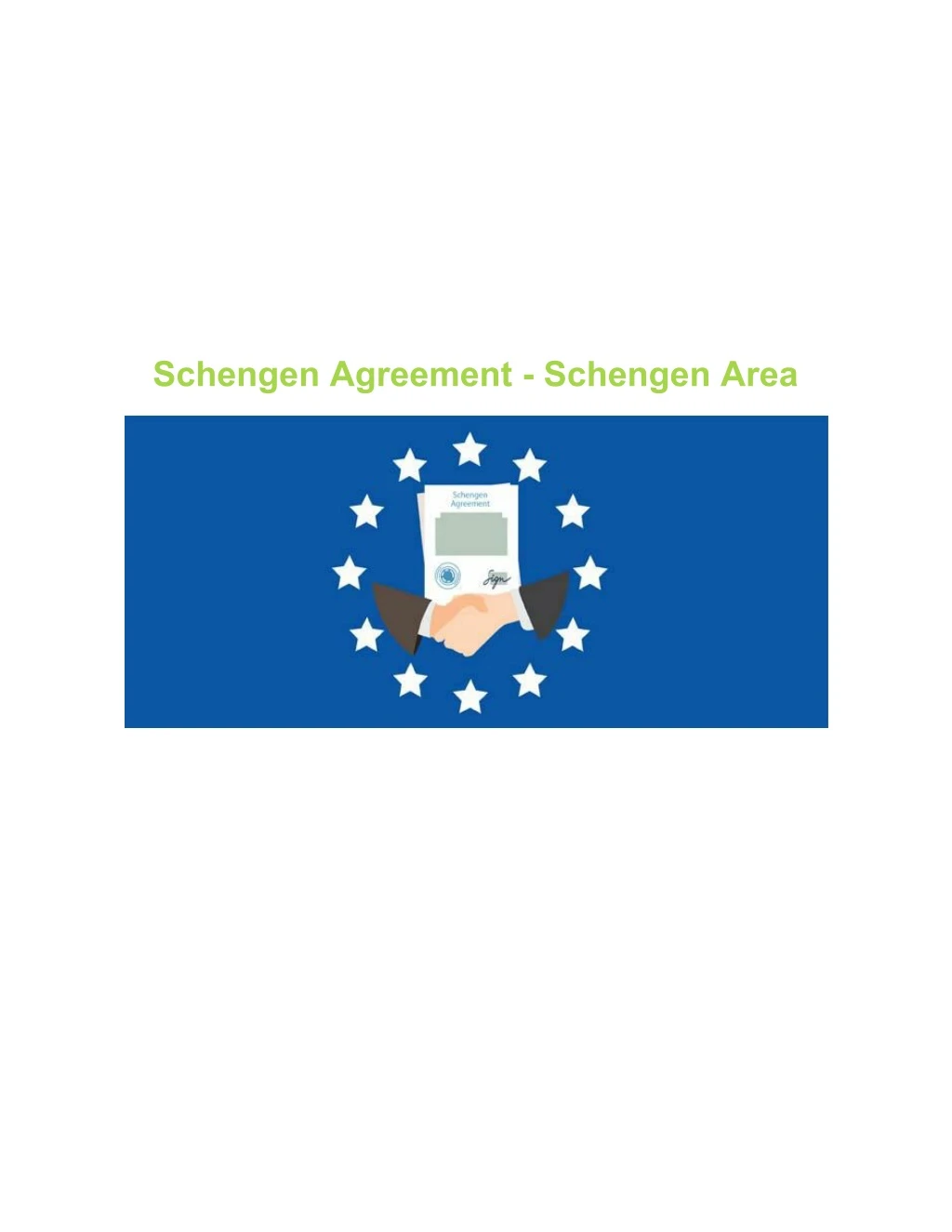 schengen agreement schengen area