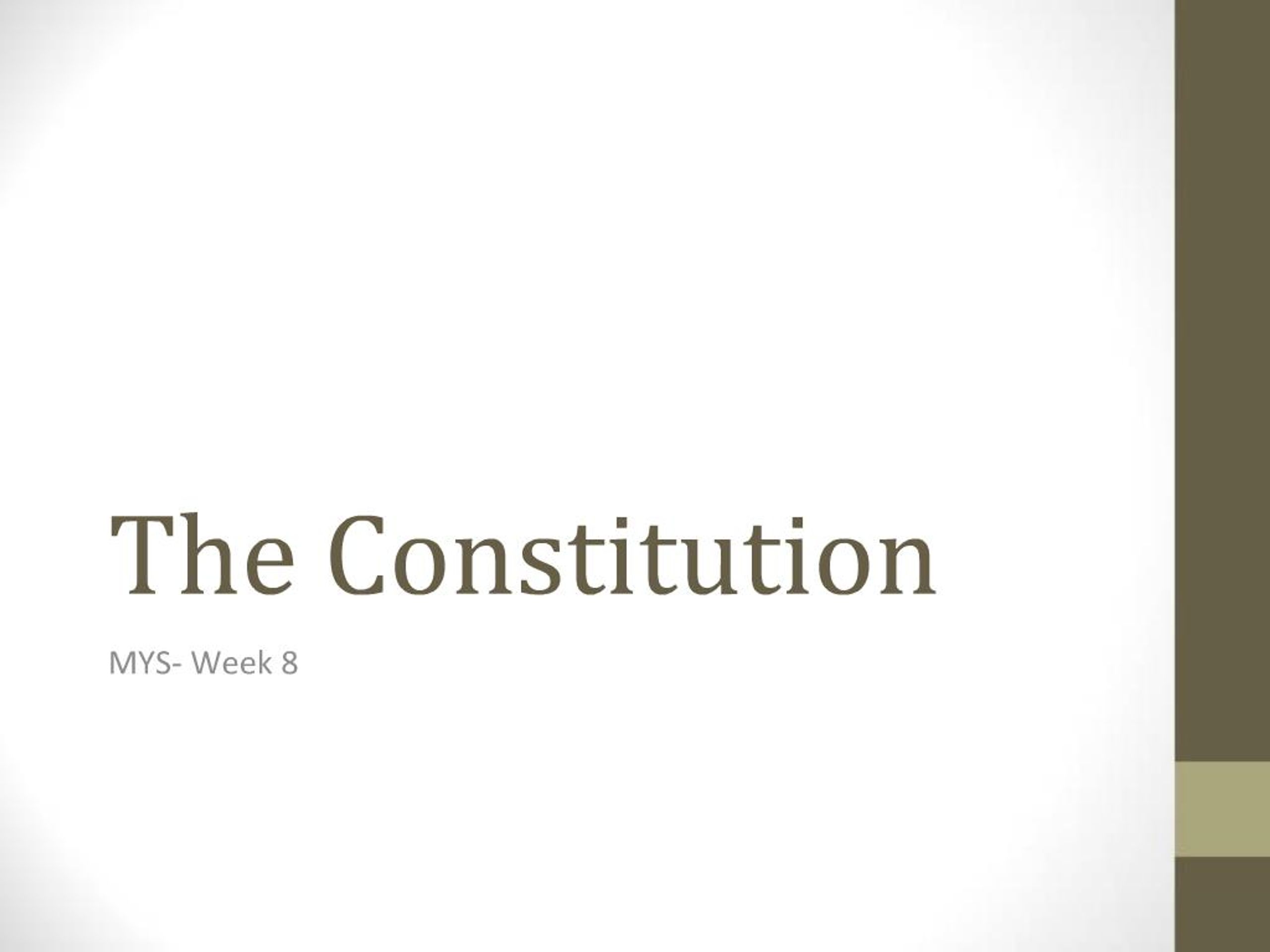 PPT - The Constitution PowerPoint Presentation, free download - ID:900422