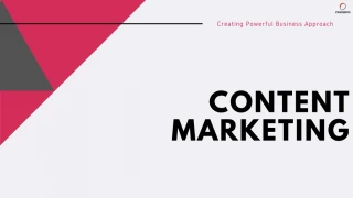 How Content Marketing Works for your business - slide 1
