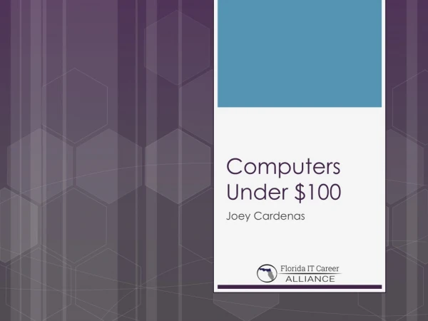 Computers Under $100