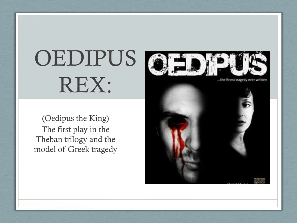 oedipus rex