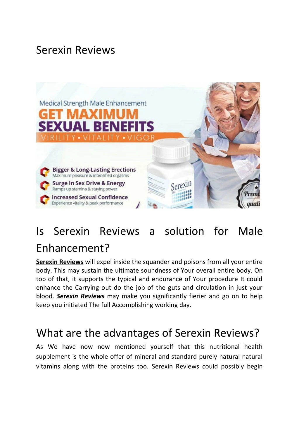 serexin reviews