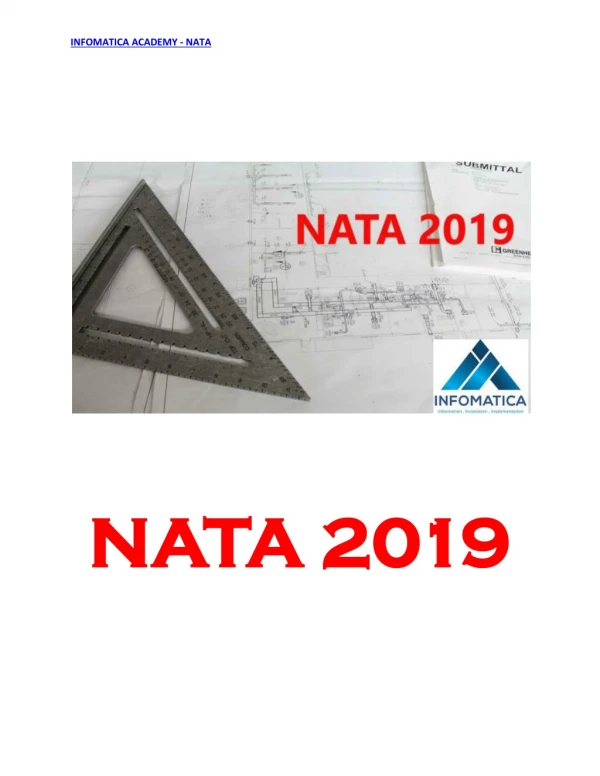 Infomatica Academy NATA Coaching Classes