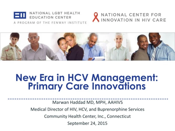 New Era in HCV Management: Primary Care Innovations