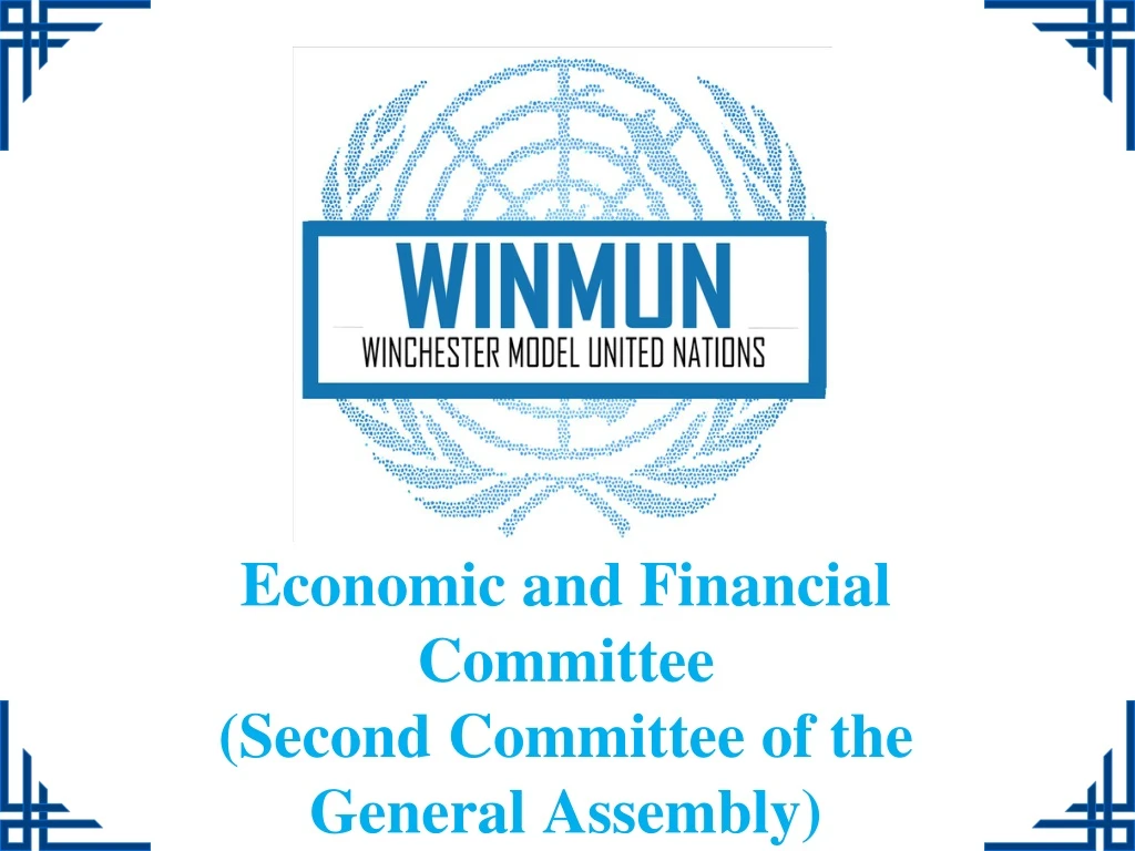 economic and financial committee second committee