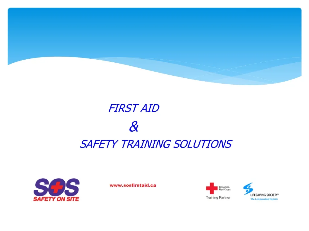 first aid safety training solutions