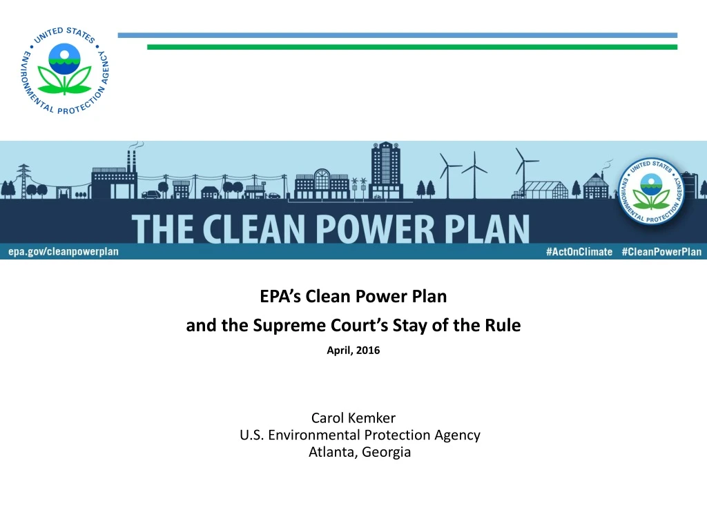 epa s clean power plan a nd the supreme court