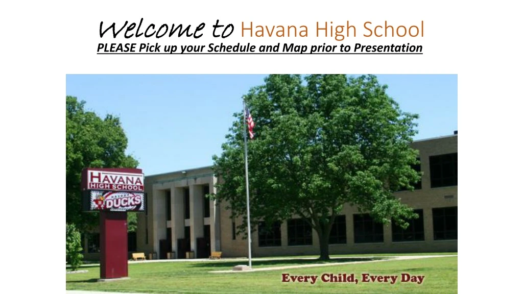 welcome to havana high school