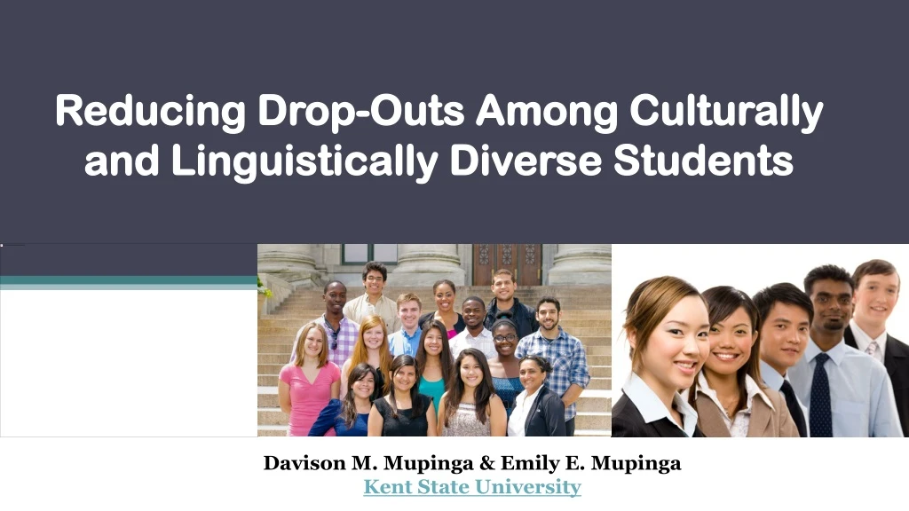 reducing drop outs among culturally and linguistically diverse students