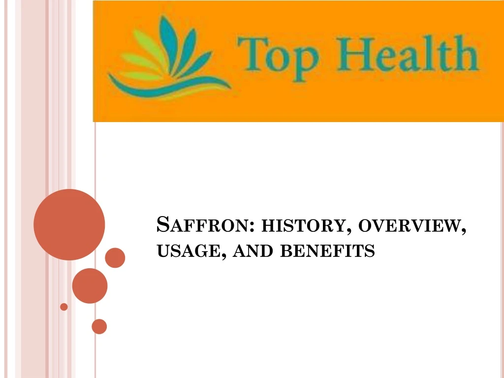 saffron history overview usage and benefits