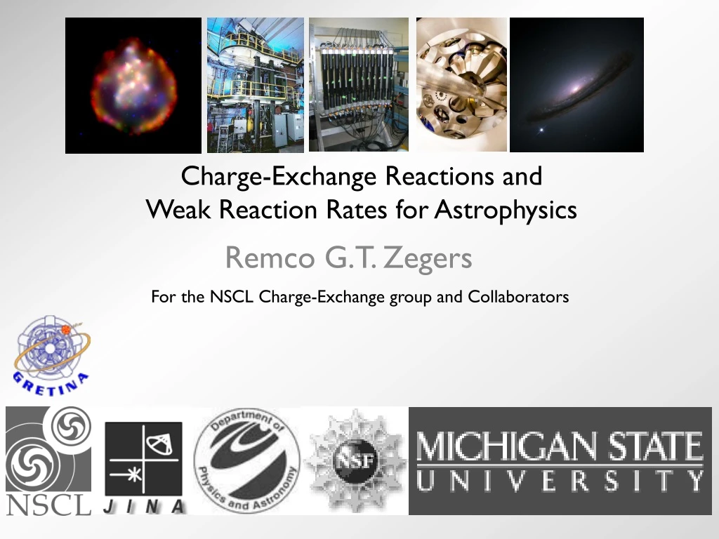 charge exchange reactions and weak reaction rates for astrophysics