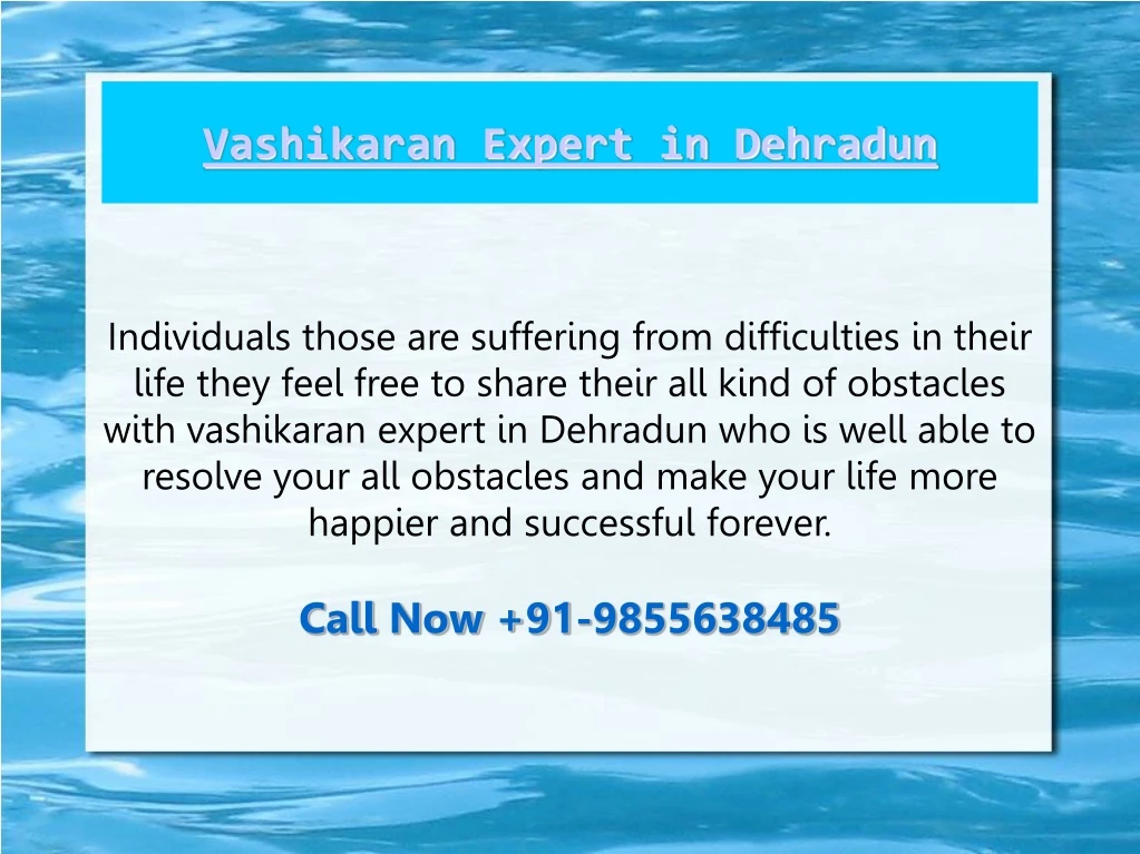 vashikaran expert in dehradun