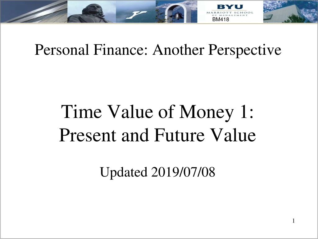 personal finance another perspective