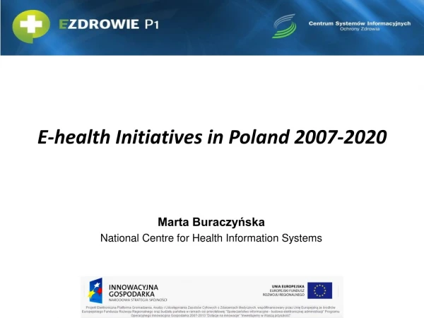 E - health Initiatives in Poland 2007-2020