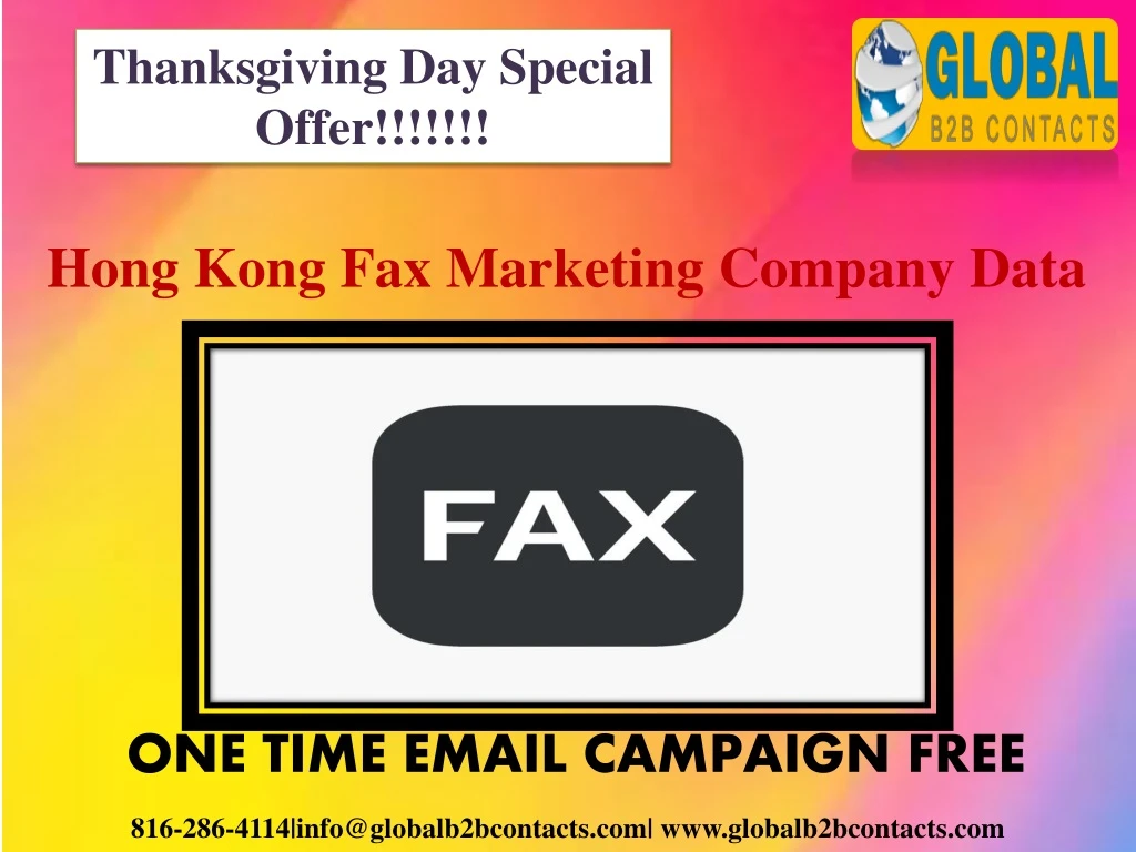 thanksgiving day special offer