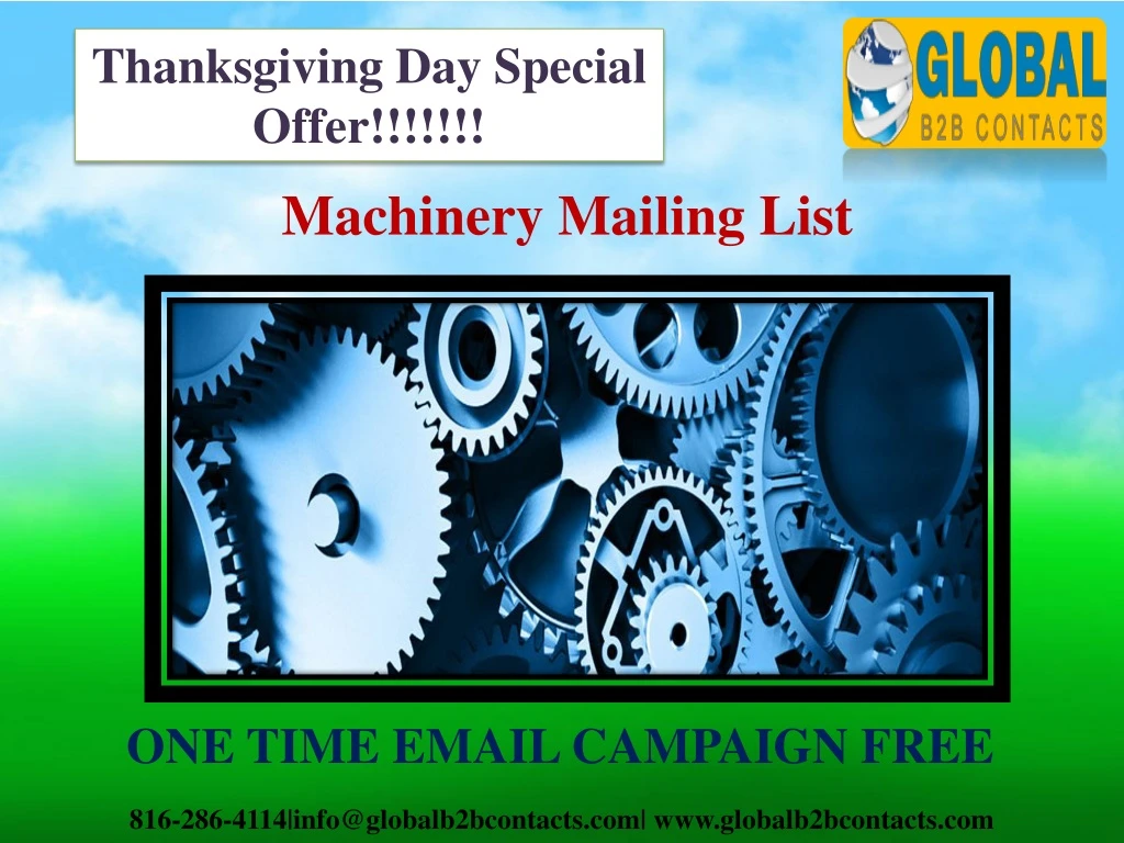 thanksgiving day special offer