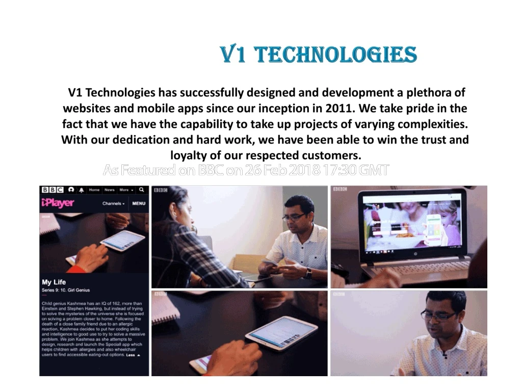 v1 technologies v1 technologies has successfully