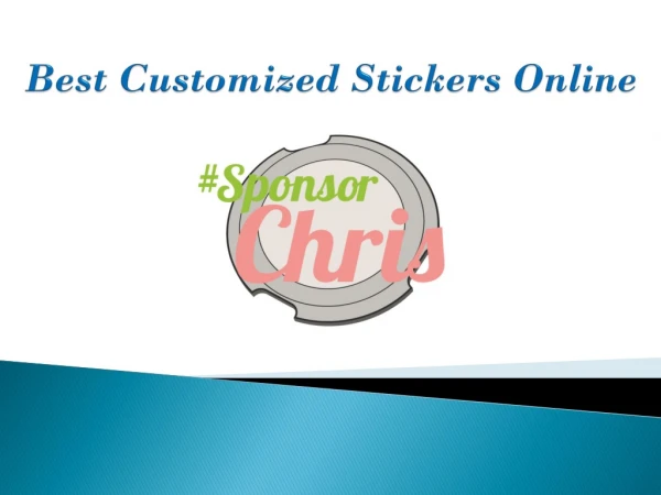 Best Customized Stickers Online