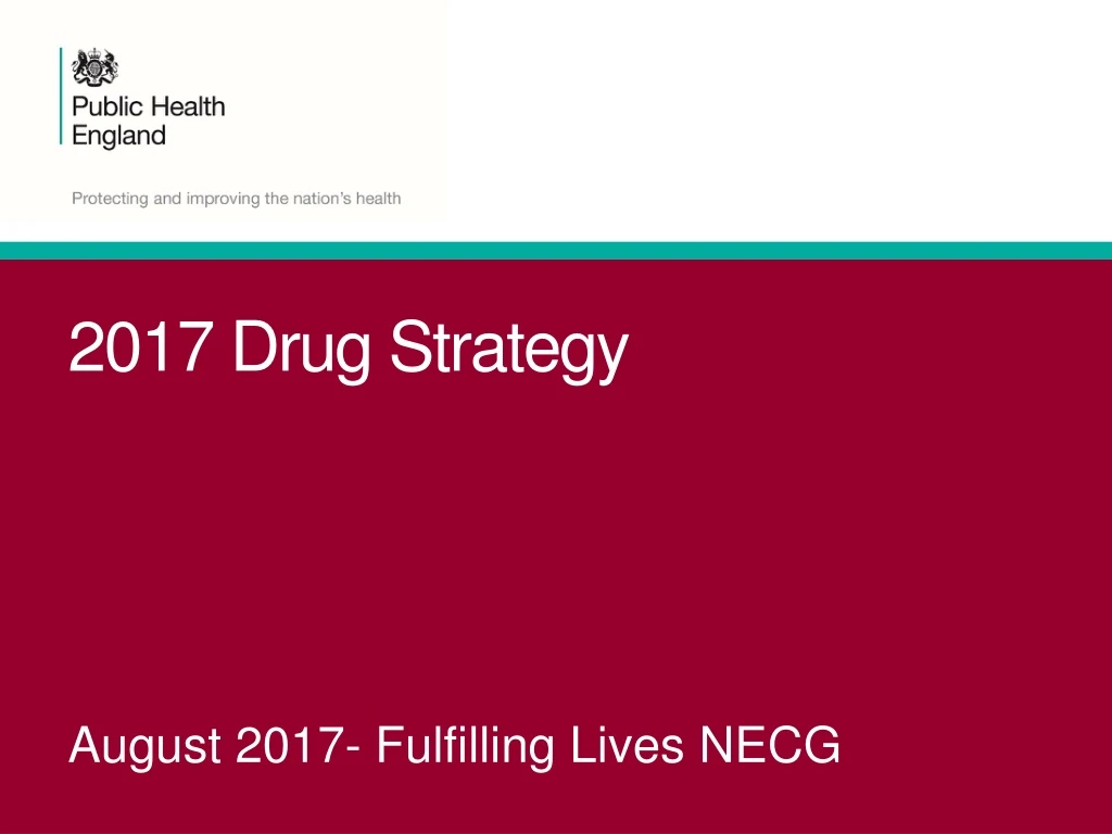 2017 drug strategy