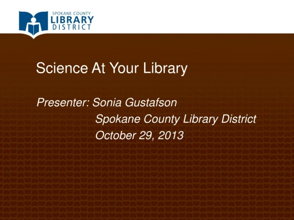 Science At Your Library