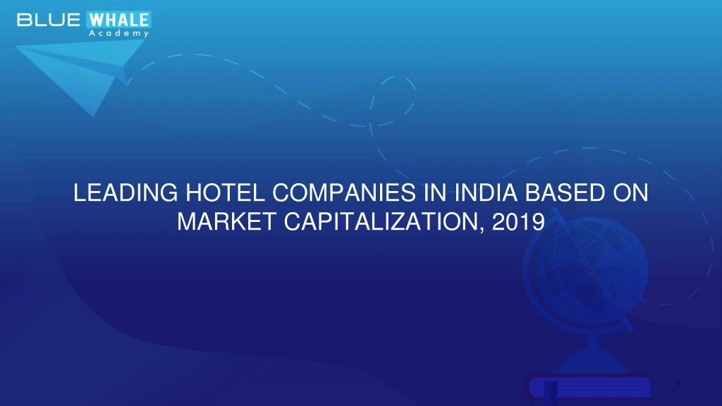 leading hotel companies in india based on market