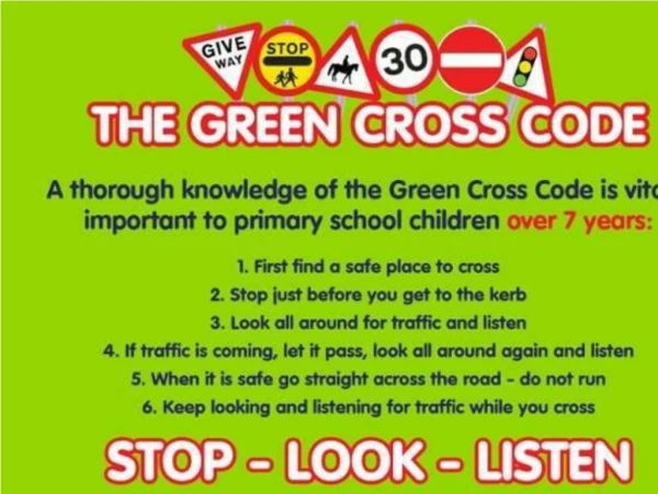 ROAD SAFE NI Northern Ireland Primary School Road Safety Quiz 2018