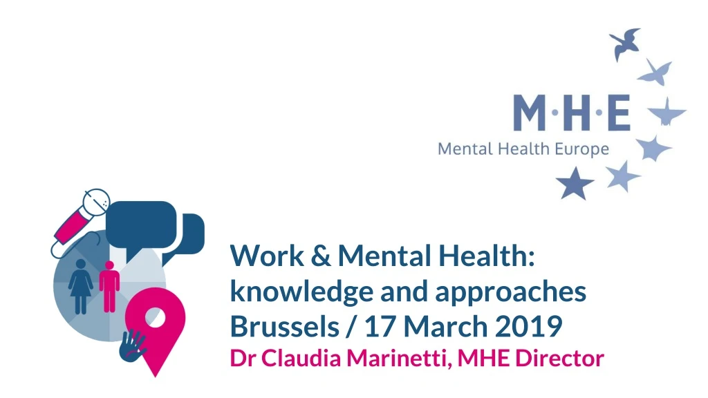 work mental health knowledge and approaches